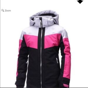 Descente Harley Girls Ski coat size 14…only worn once!